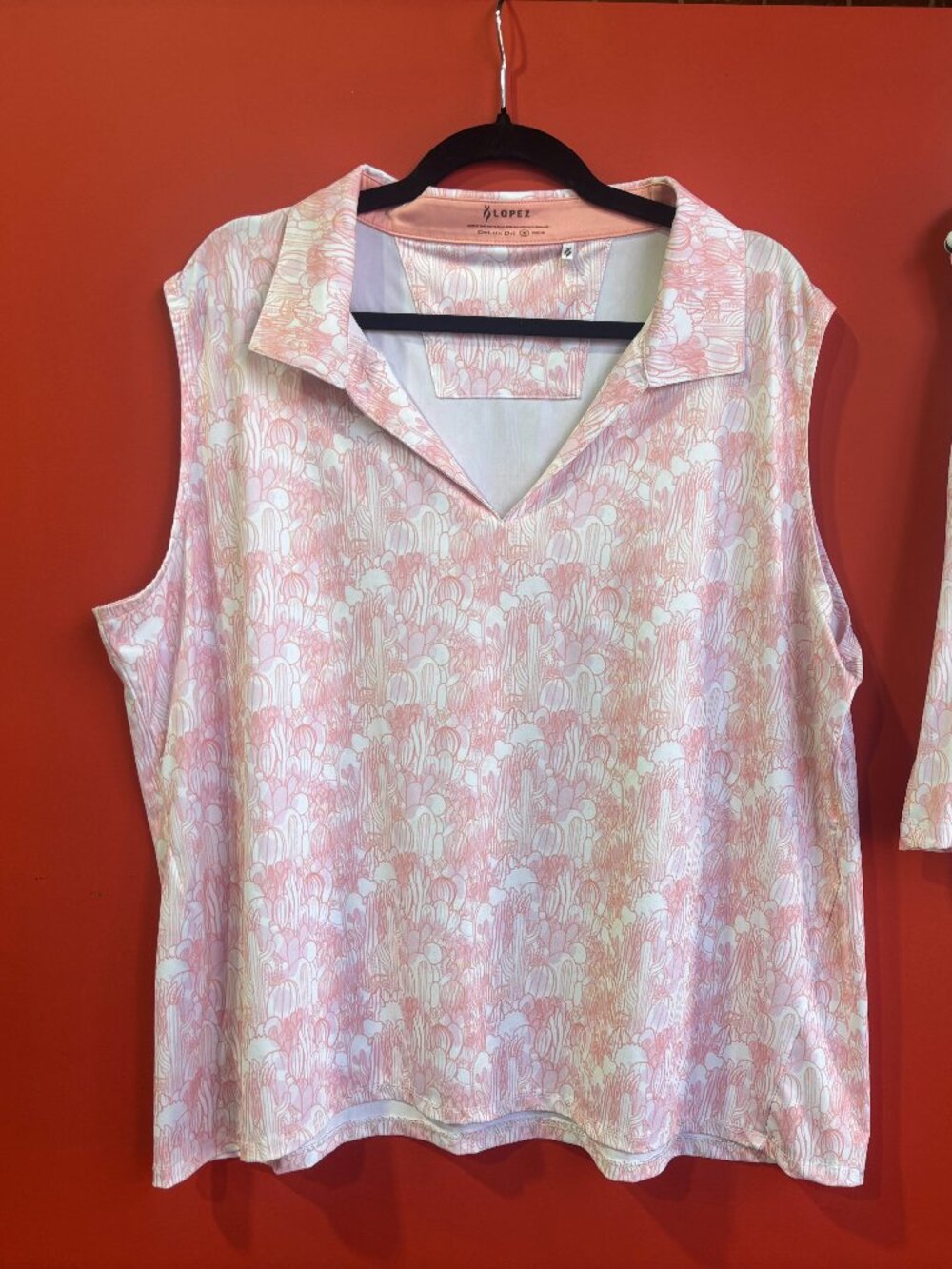 Lopez Ladies Golf Golf Outfit, Size 3X, Pink